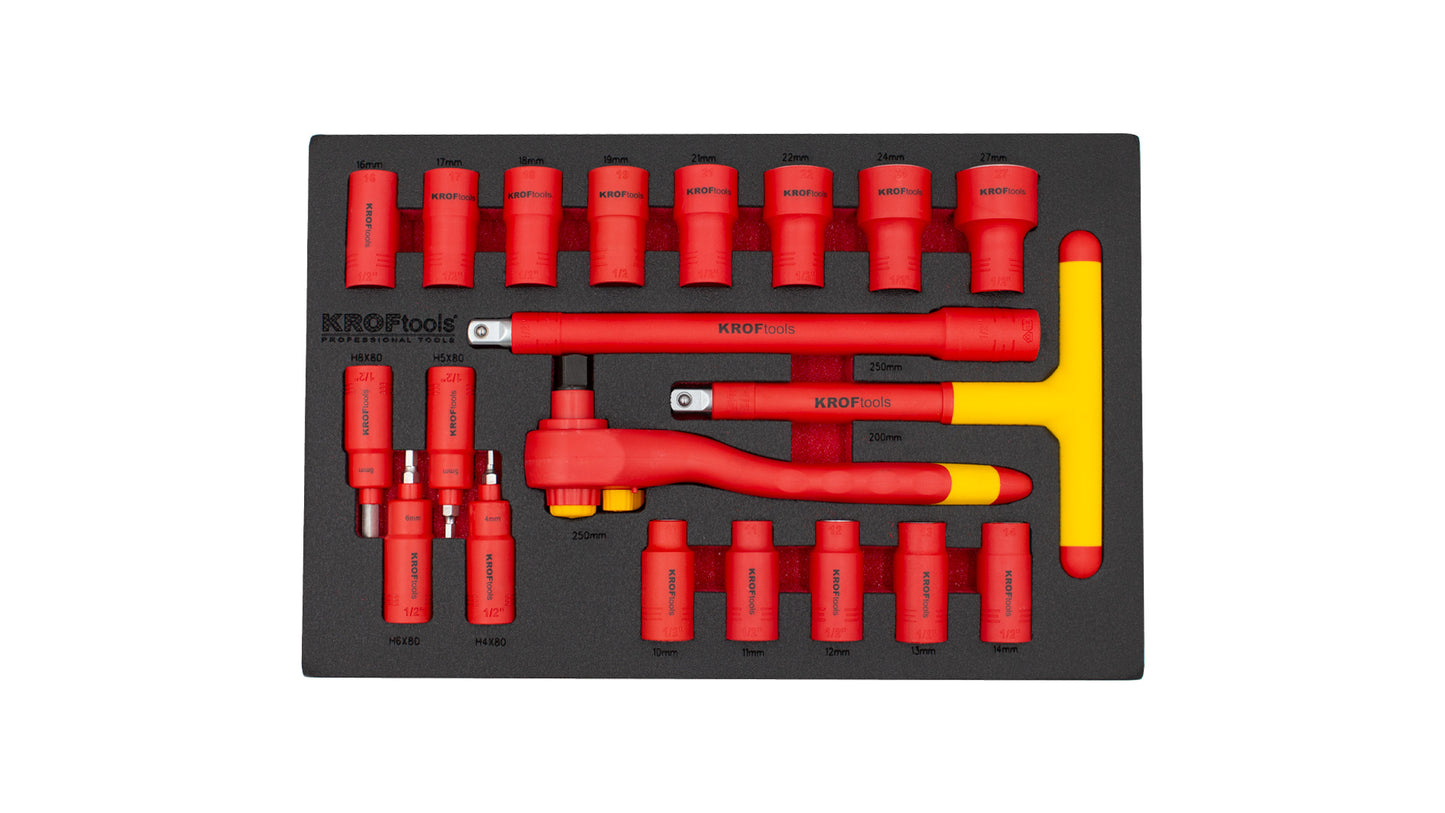 MÓDULO CHAVES CAIXA 1/2" ISOLADA 20PCS